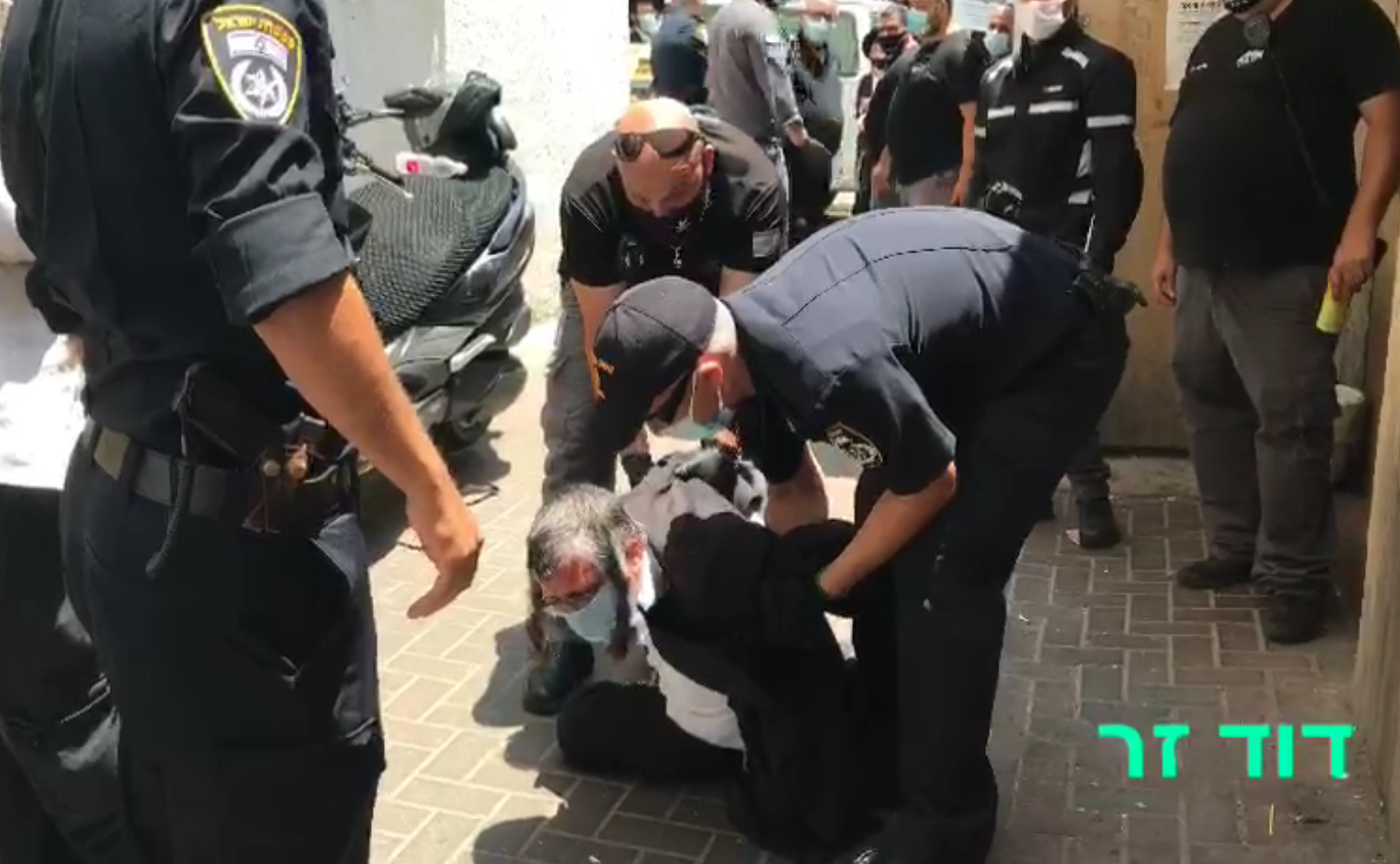 אלימות משטרתית בני ברק