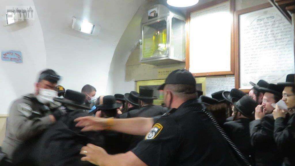 אלימות משטרה במירון